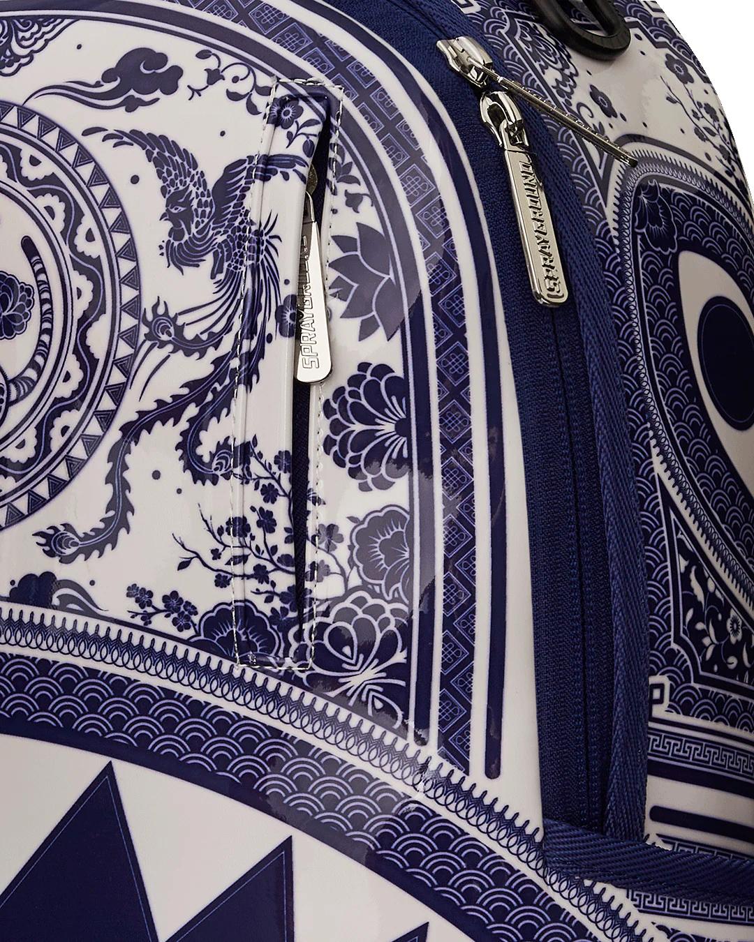 PORCELAIN TIGER PHOENIX SHARK BACKPACK | Sprayground New