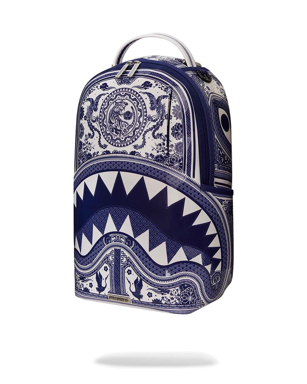 PORCELAIN TIGER PHOENIX SHARK BACKPACK | Sprayground New
