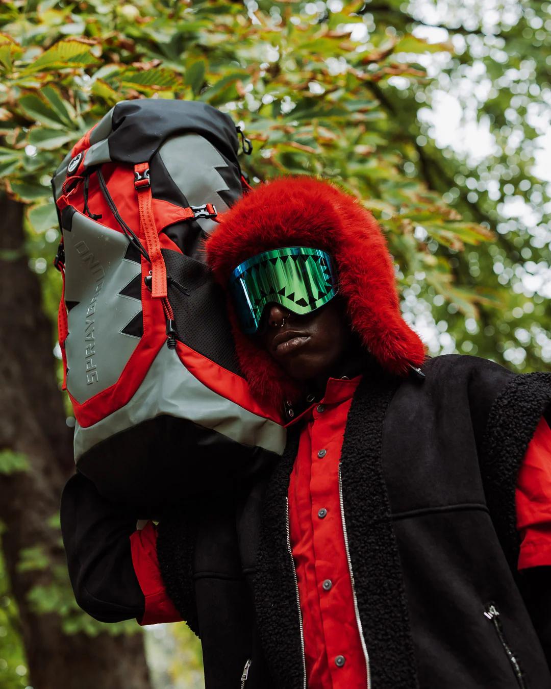 SKY HIGH SEEKERS ARCTIC GLOBAL TREK CAMPER BACKPACK | Sprayground Everyday