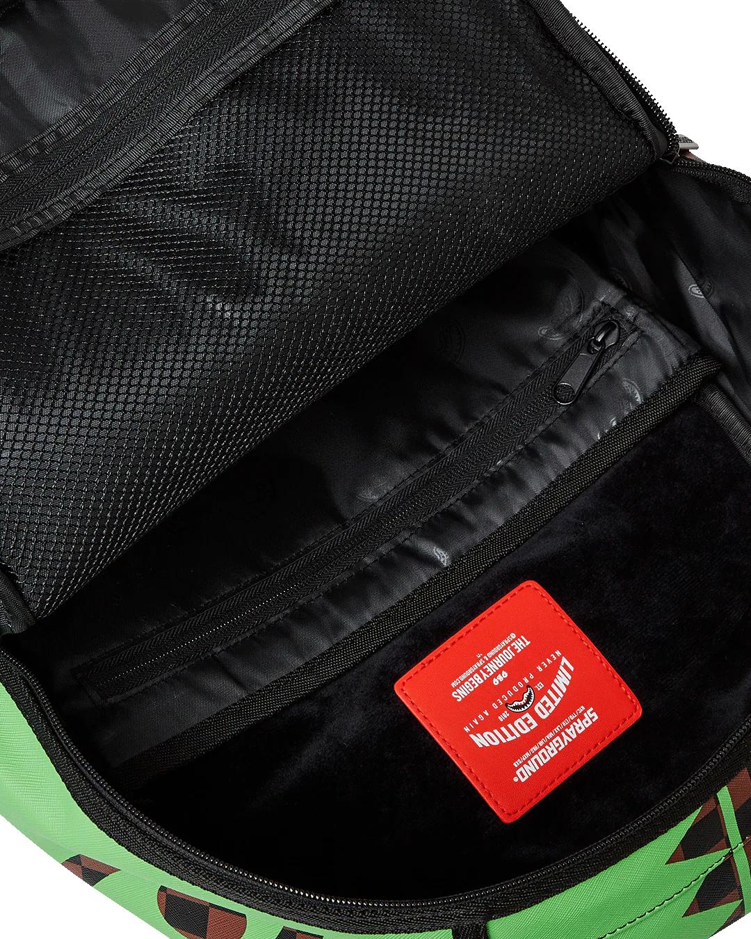 GREEN MONEY BEAR DLXSV BACKPACK | Sprayground Latest