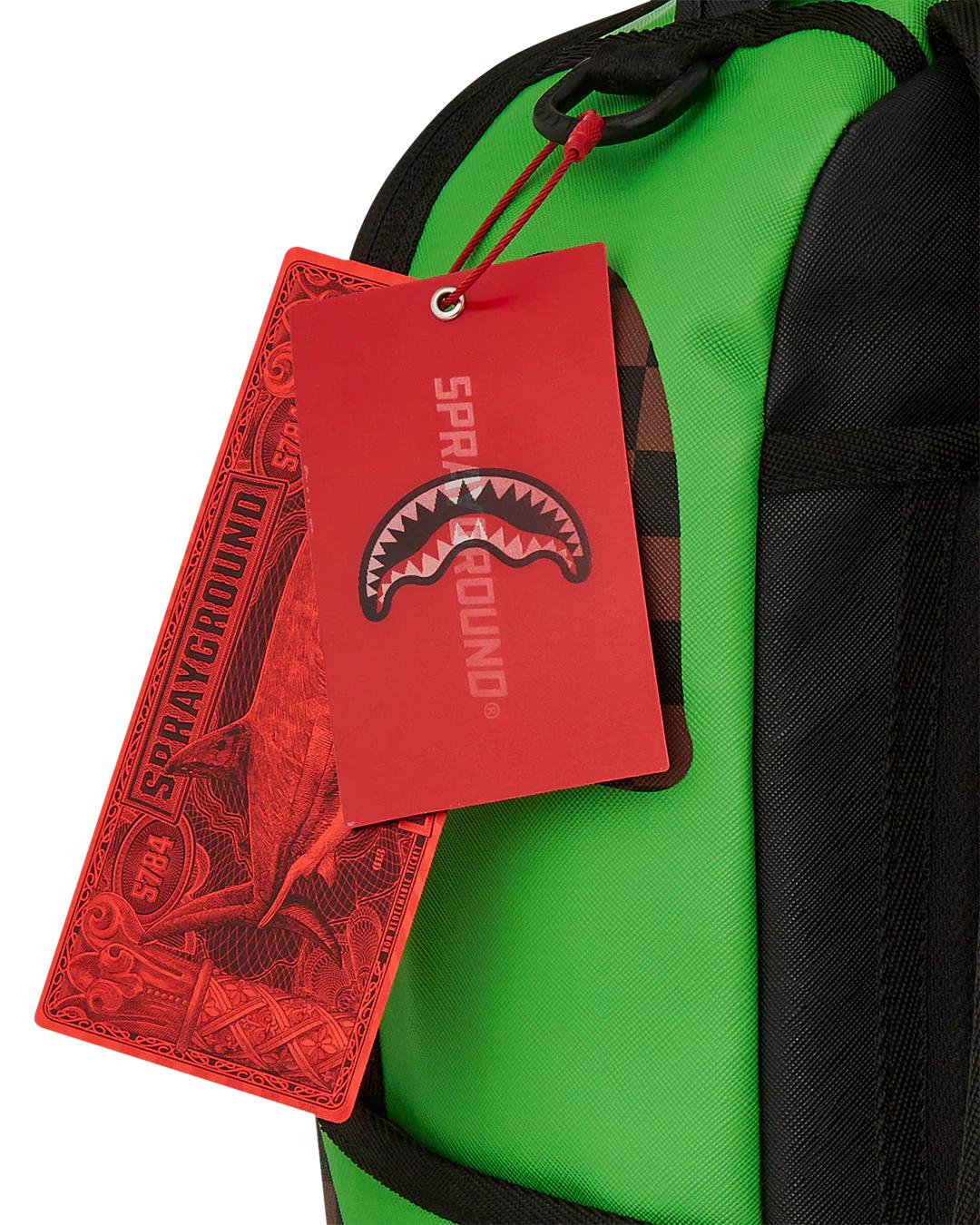 GREEN MONEY BEAR DLXSV BACKPACK | Sprayground Latest