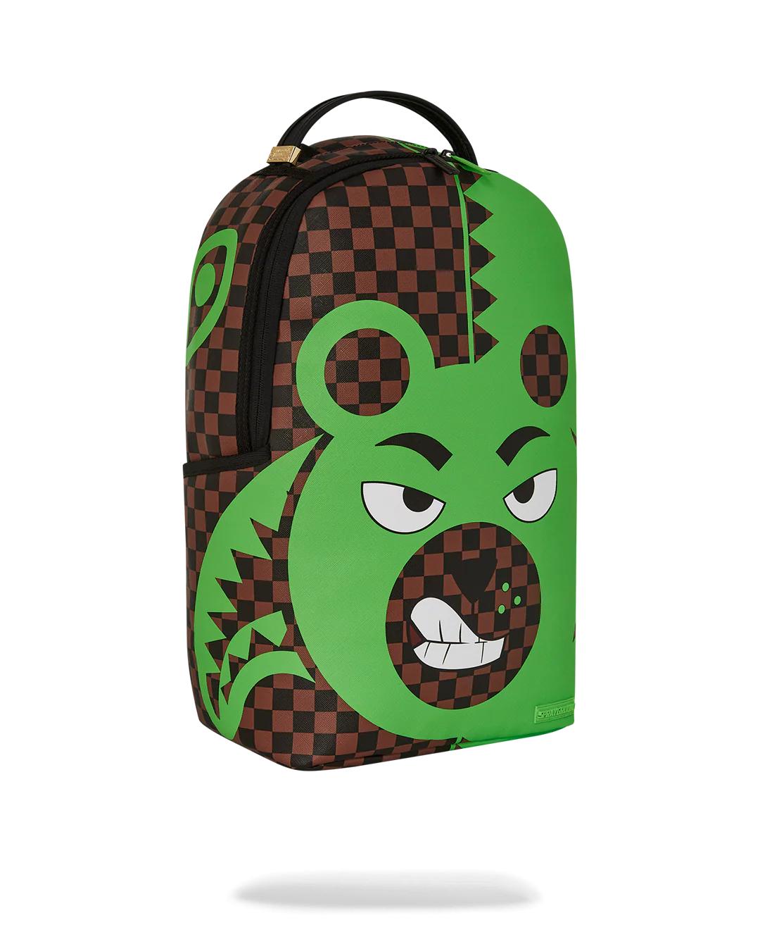 GREEN MONEY BEAR DLXSV BACKPACK | Sprayground Latest