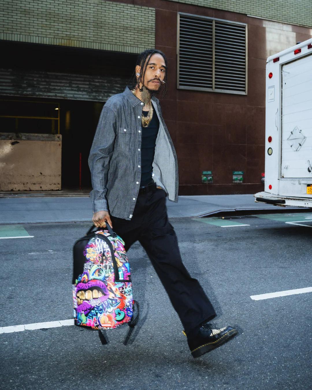 HALF GRAF LIPS DLXSV BACKPACK | Sprayground Premium