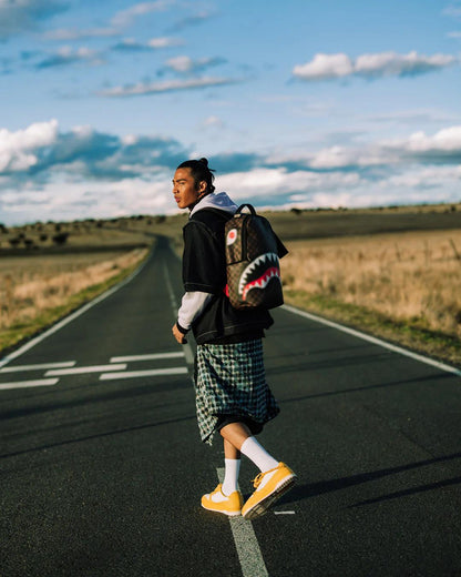 SHARKS IN PARIS BLUR EFFECT BACKPACK | Sprayground Best Seller