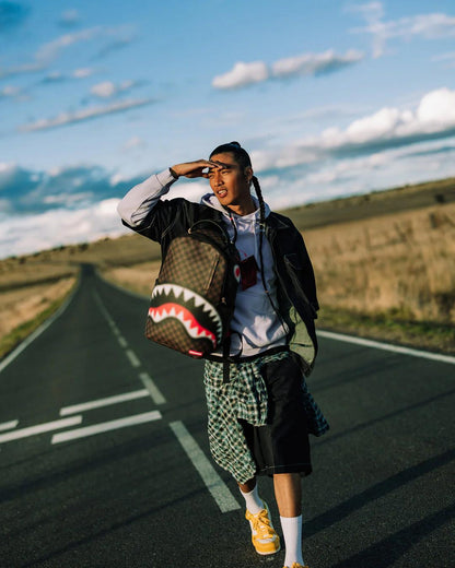 SHARKS IN PARIS BLUR EFFECT BACKPACK | Sprayground Best Seller