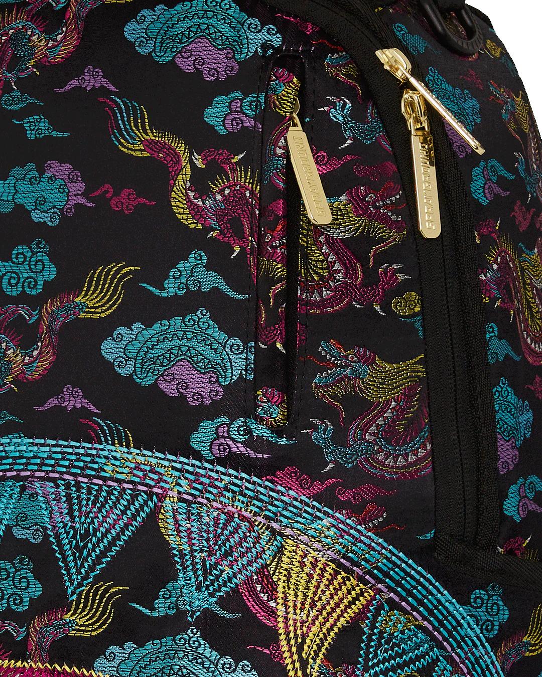 EMBROIDERED DRAGONS DLX BACKPACK | Sprayground Value