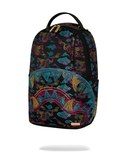 EMBROIDERED DRAGONS DLX BACKPACK | Sprayground Value