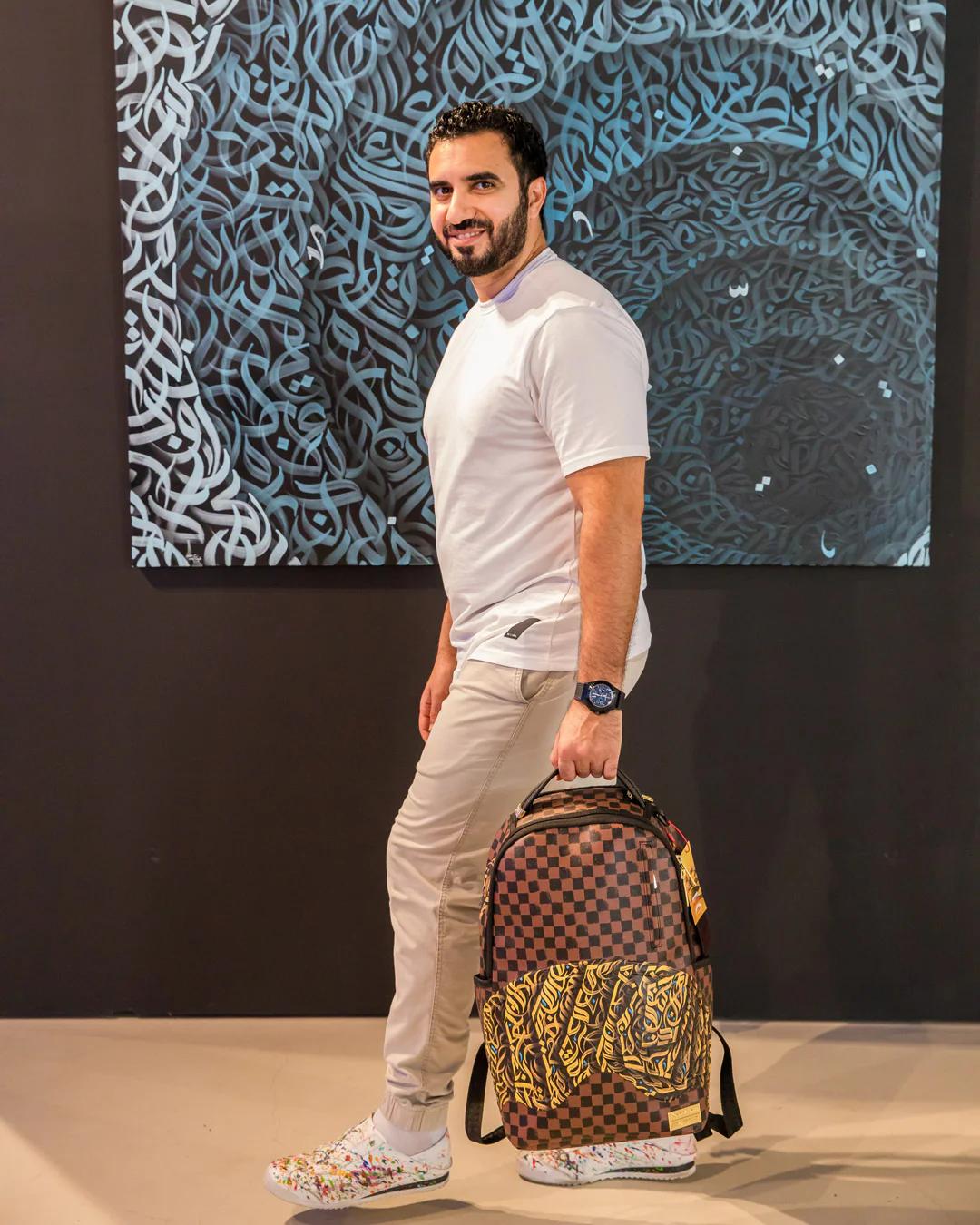 DIAA ALLAM SEEKING PERFECTION 002 BACKPACK | Sprayground Signature
