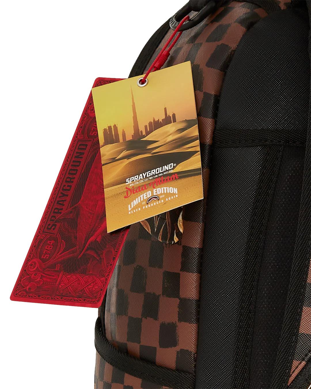 DIAA ALLAM SEEKING PERFECTION 002 BACKPACK | Sprayground Signature