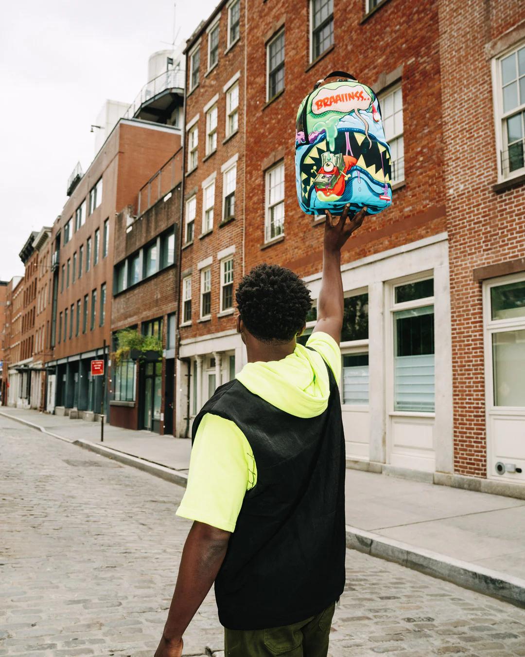 MONEY BRAAIINNSS BACKPACK | Sprayground Featured