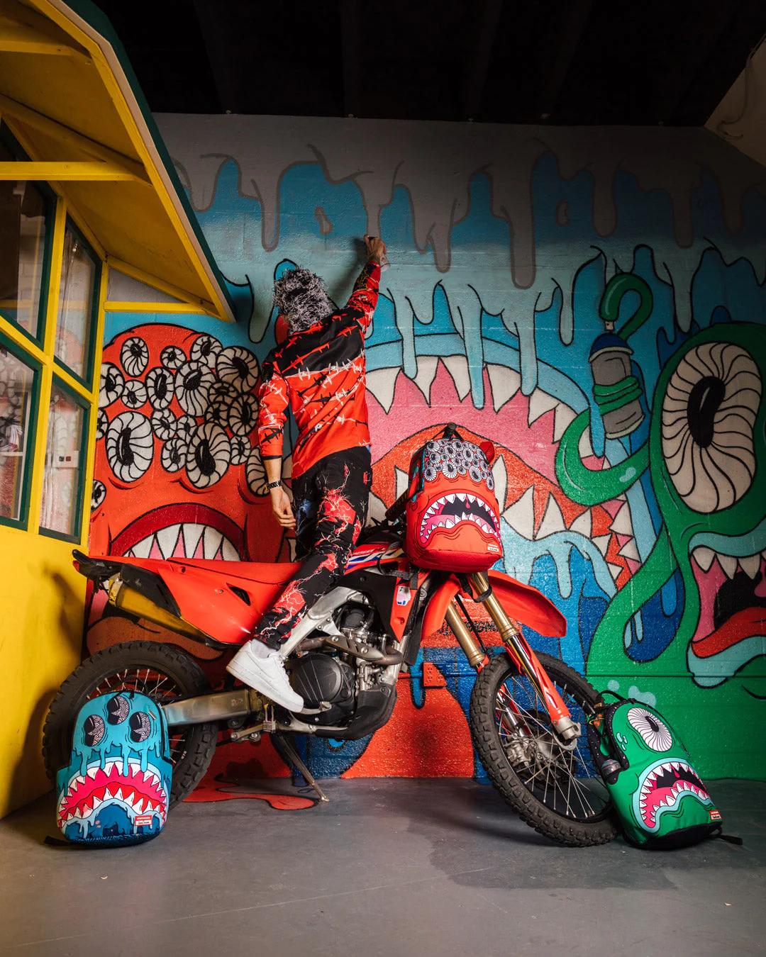 JORGE RODRIGUEZ THE ARTIST COLLAB BOB SHARK BACKPACK | Sprayground Popular