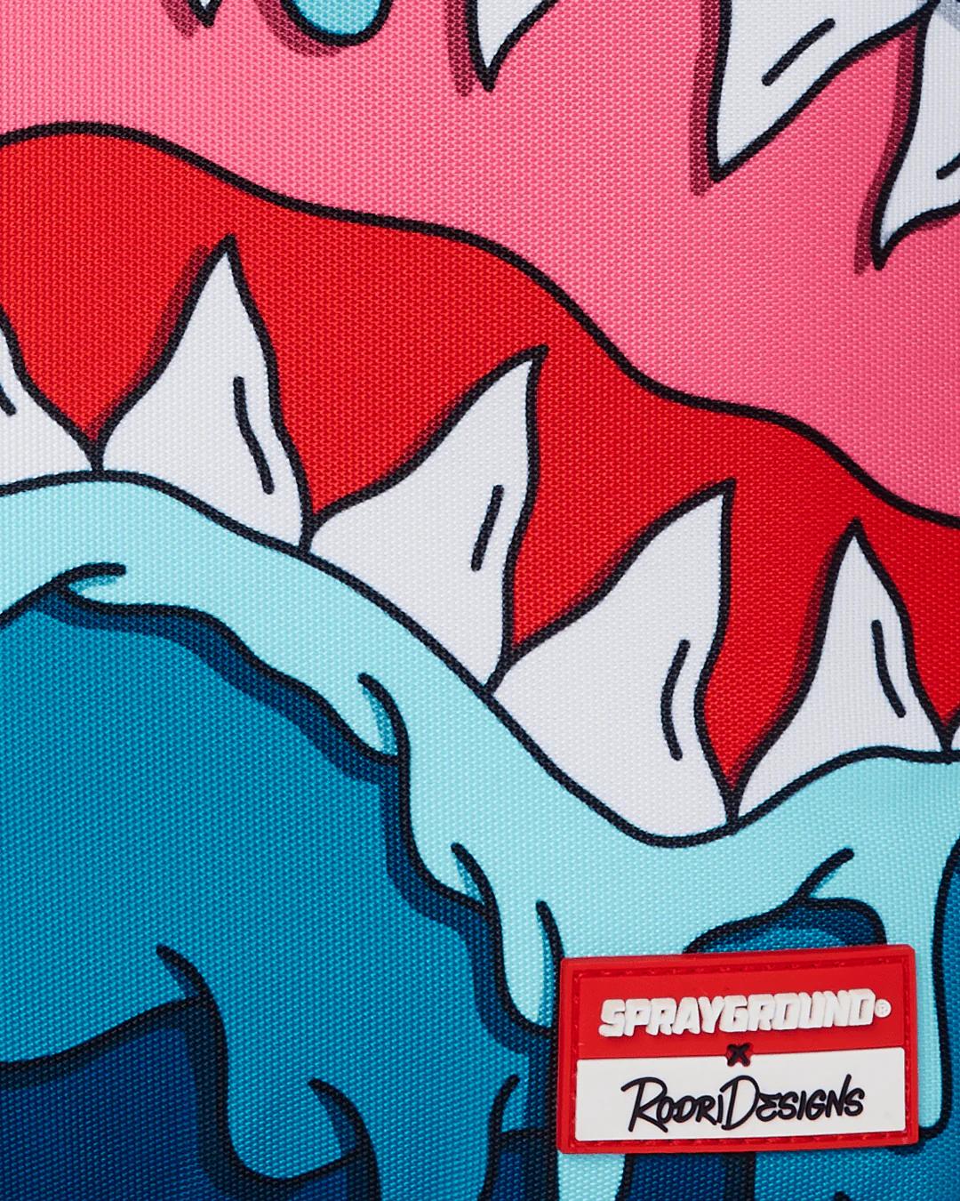 JORGE RODRIGUEZ THE ARTIST COLLAB DRIPS SHARKS BACKPACK | Sprayground Trending