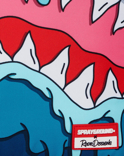 JORGE RODRIGUEZ THE ARTIST COLLAB DRIPS SHARKS BACKPACK | Sprayground Trending