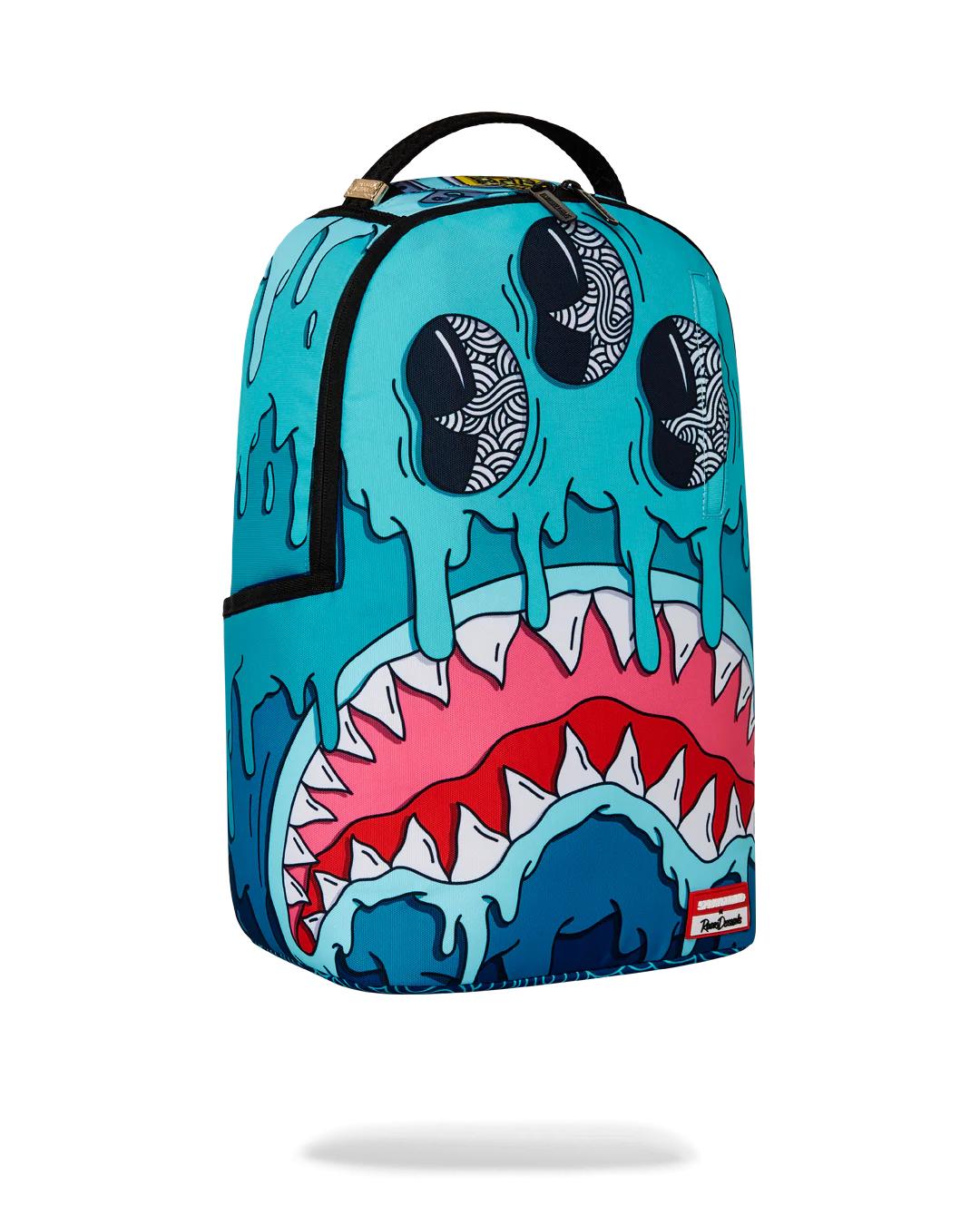 JORGE RODRIGUEZ THE ARTIST COLLAB DRIPS SHARKS BACKPACK | Sprayground Trending