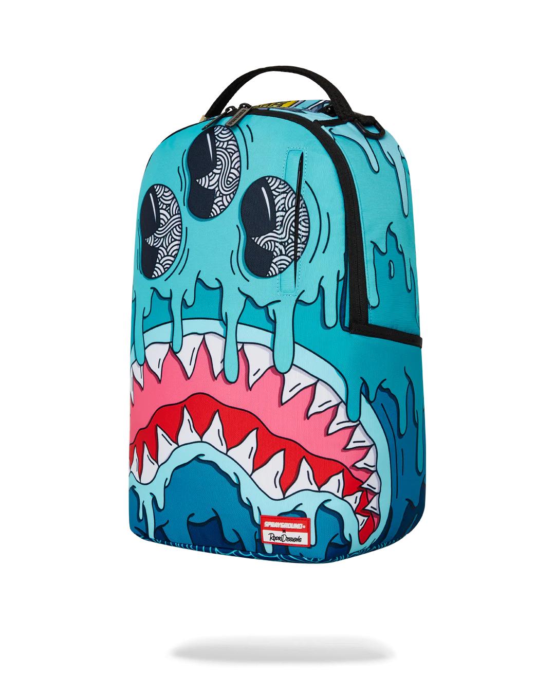 JORGE RODRIGUEZ THE ARTIST COLLAB DRIPS SHARKS BACKPACK | Sprayground Trending