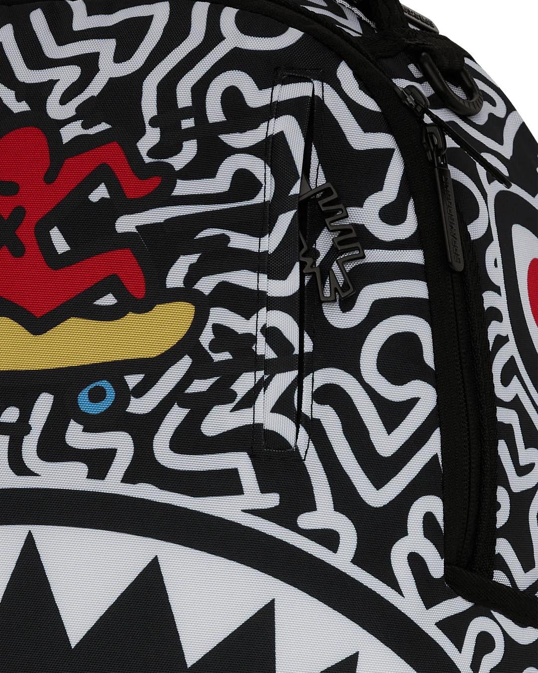 KEITH HARING SKATER SHARK DLXSR BACKPACK | Sprayground Recommended