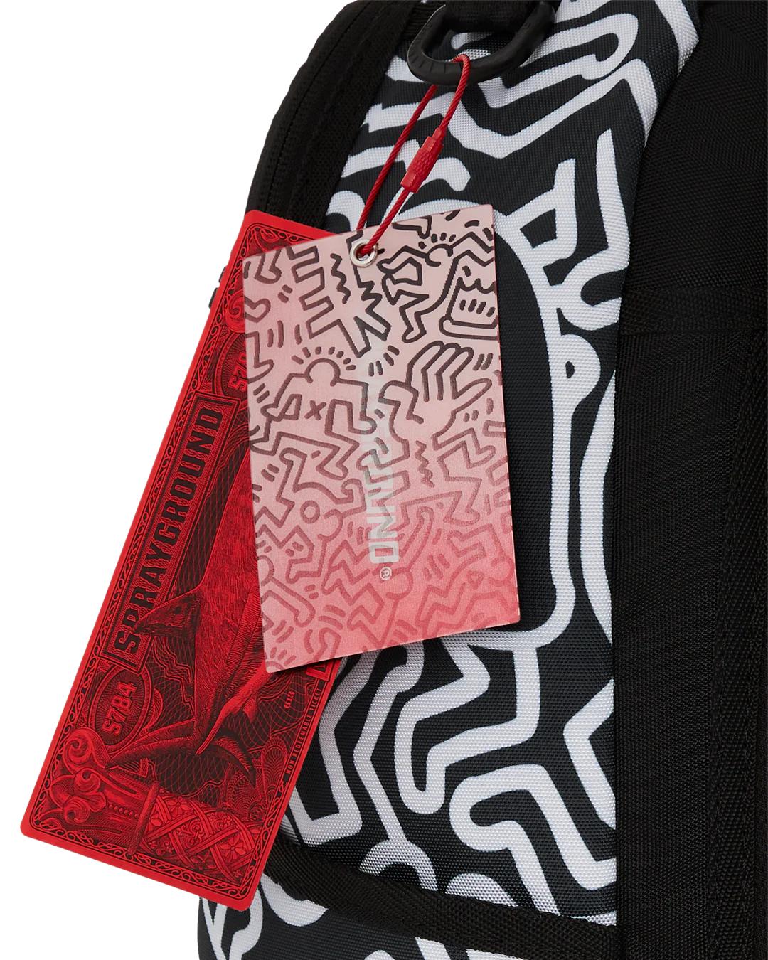 KEITH HARING SKATER SHARK DLXSR BACKPACK | Sprayground Recommended