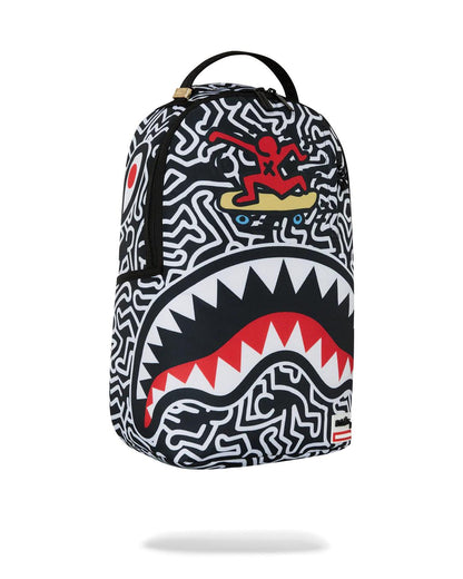 KEITH HARING SKATER SHARK DLXSR BACKPACK | Sprayground Recommended