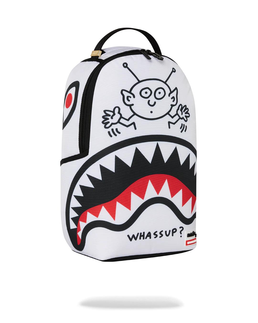 KEITH HARING WHASSUP ALIEN DLX BACKPACK | Sprayground Exclusive
