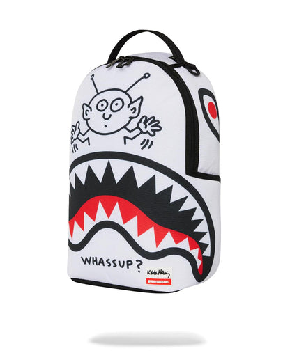 KEITH HARING WHASSUP ALIEN DLX BACKPACK | Sprayground Exclusive
