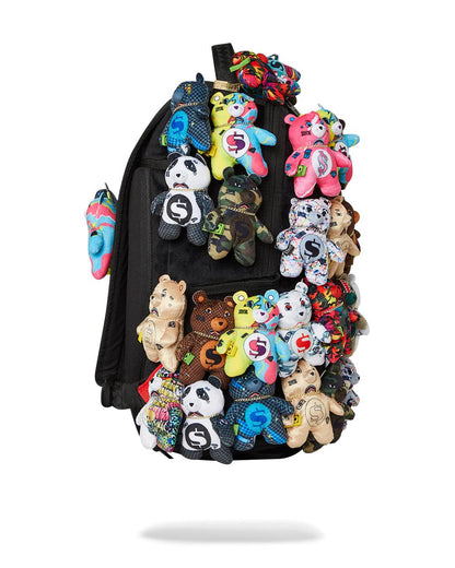 PACK OF BEARS REAL PLUSH BEARS RUNWAY PIECE BACKPACK - SUPER EXCLUSIVE | Sprayground Classic