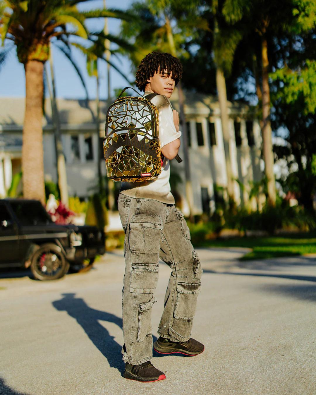 HAND MADE MIRROR SHARK BURST - SUPER EXCLUSIVE | Sprayground Essential