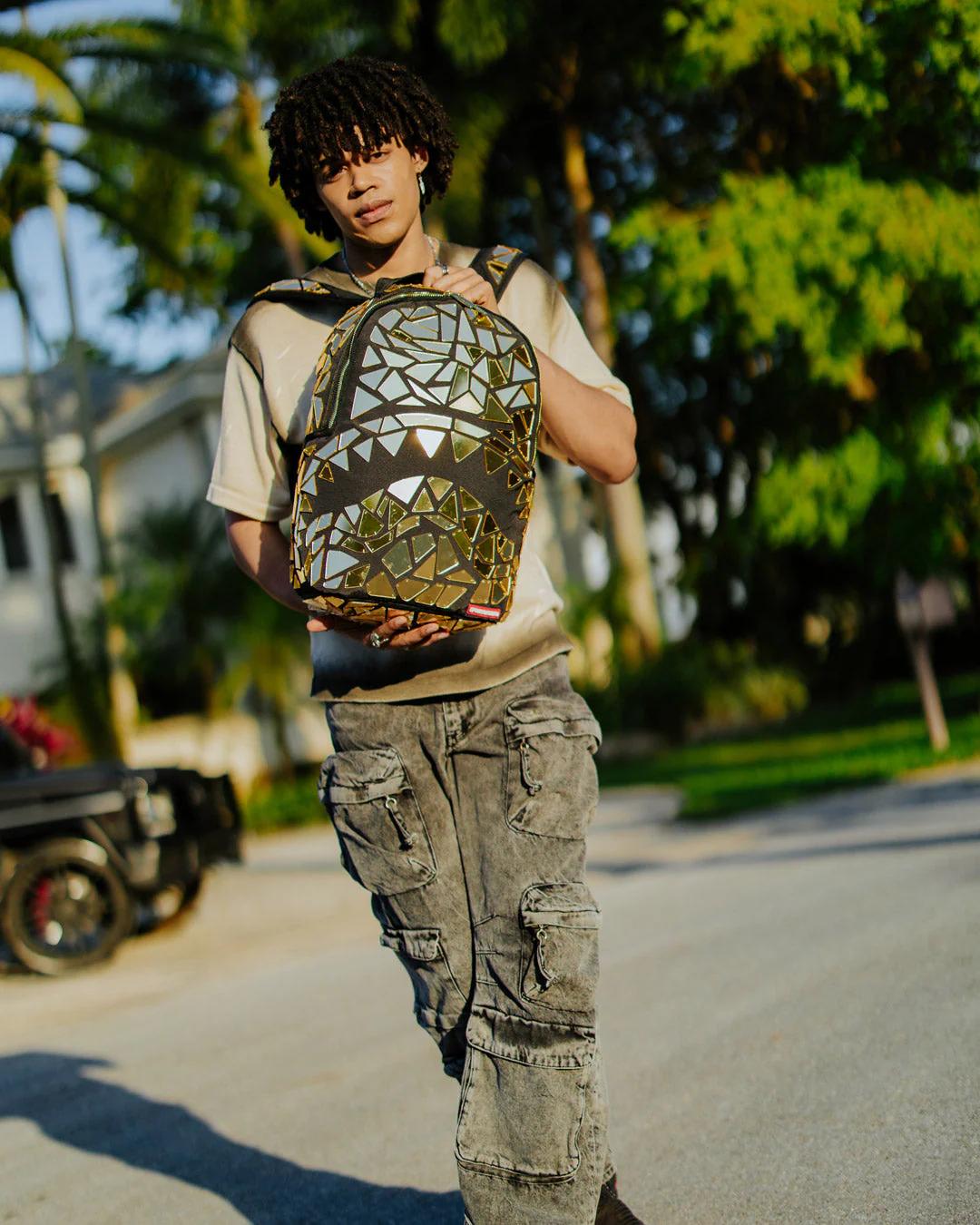 HAND MADE MIRROR SHARK BURST - SUPER EXCLUSIVE | Sprayground Essential