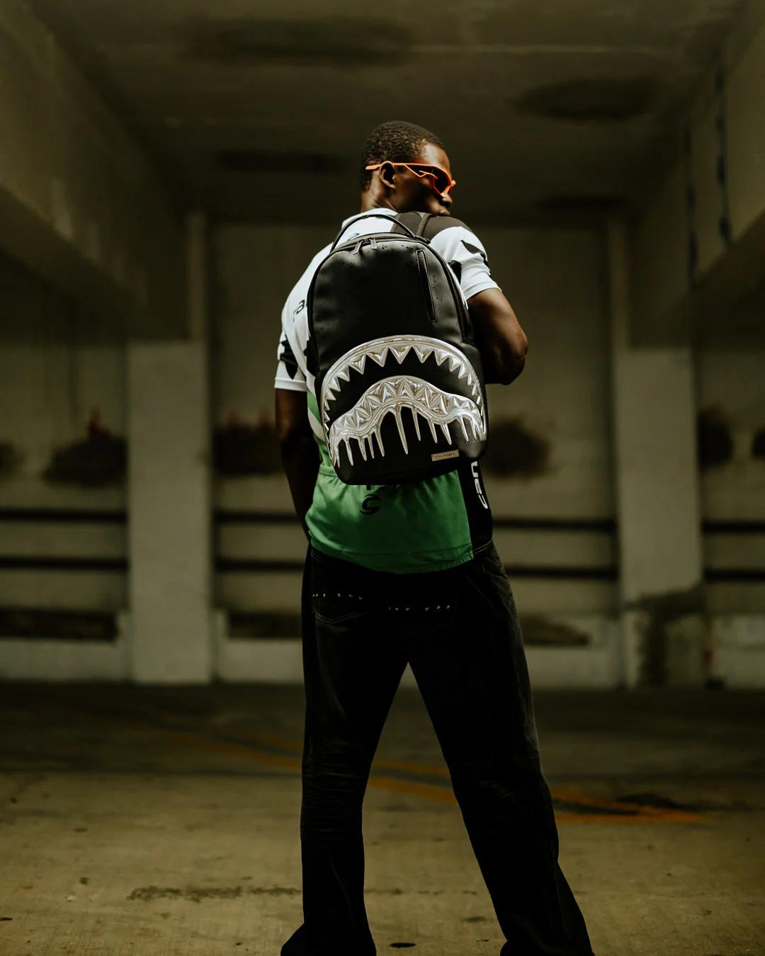 METALLIC TO THE TOUCH EXTRA DRIP BACKPACK | Sprayground Latest