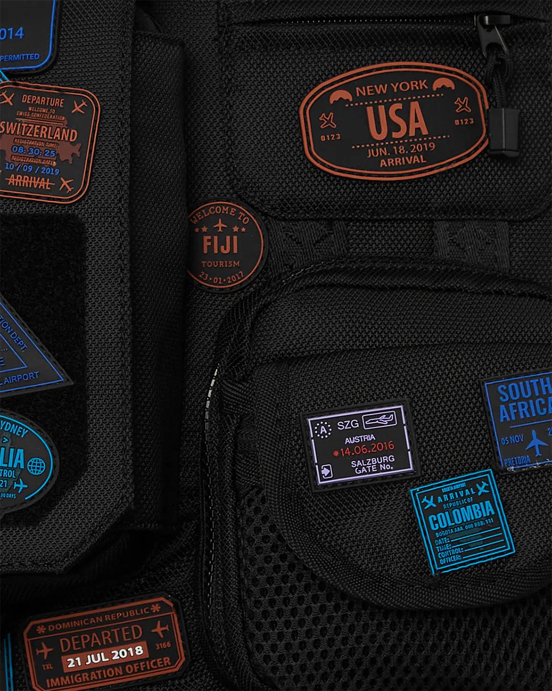 JAMES FIRST CLASS I GOT THESE STAMPS BACKPACK | Sprayground Quality