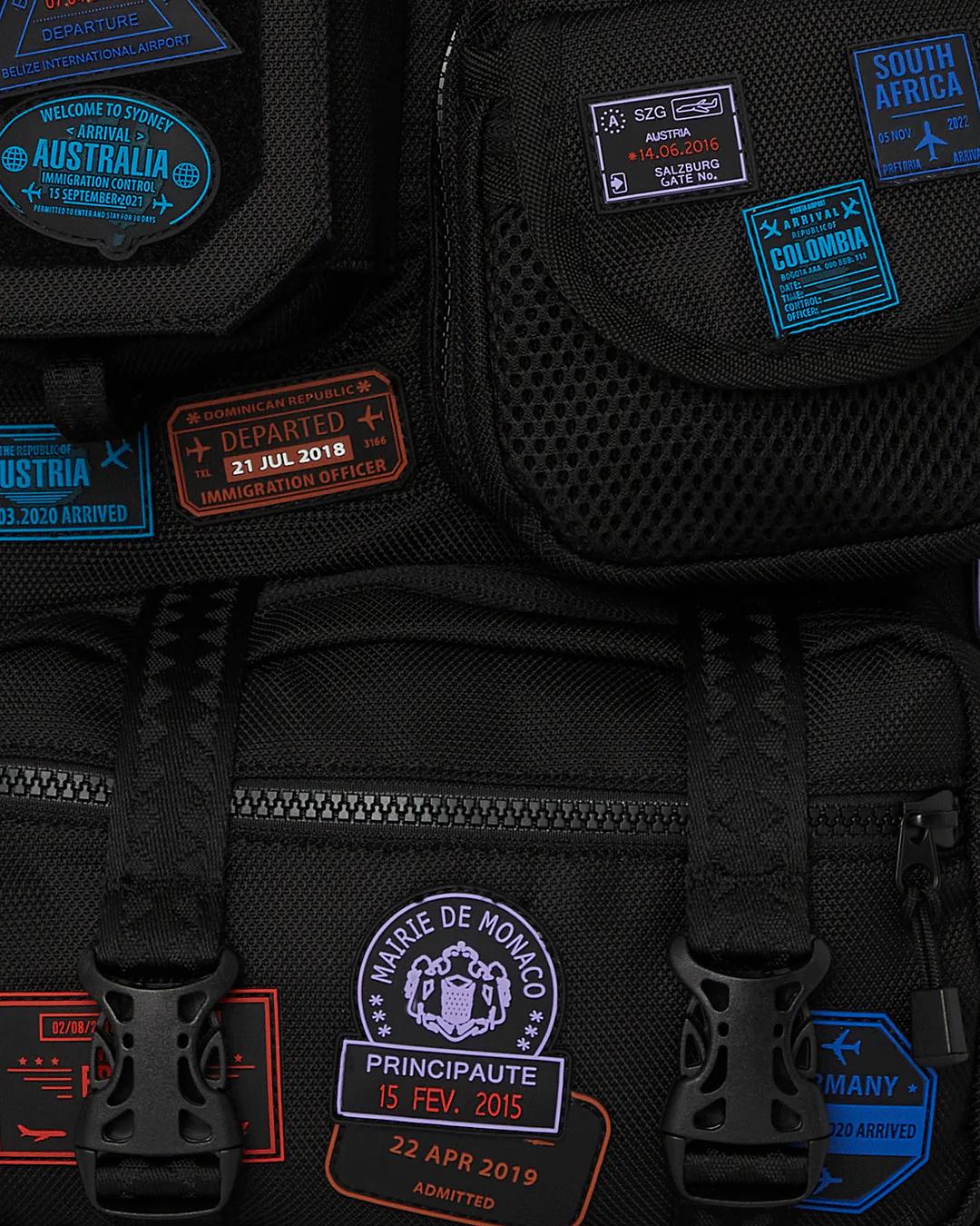 JAMES FIRST CLASS I GOT THESE STAMPS BACKPACK | Sprayground Quality