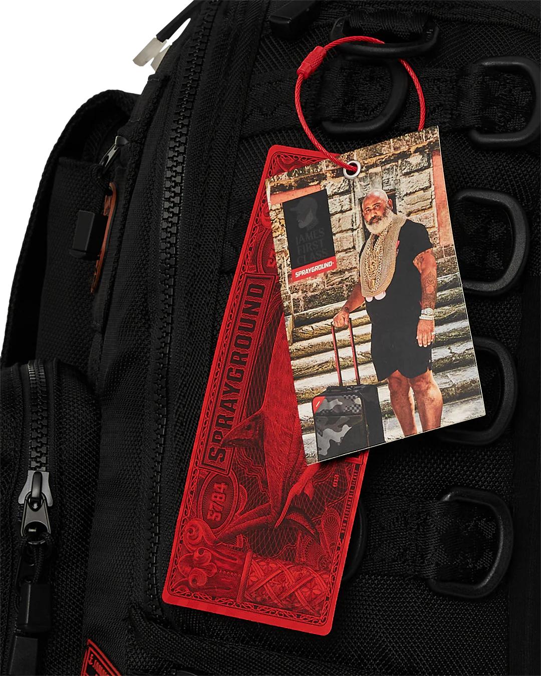 JAMES FIRST CLASS I GOT THESE STAMPS BACKPACK | Sprayground Quality