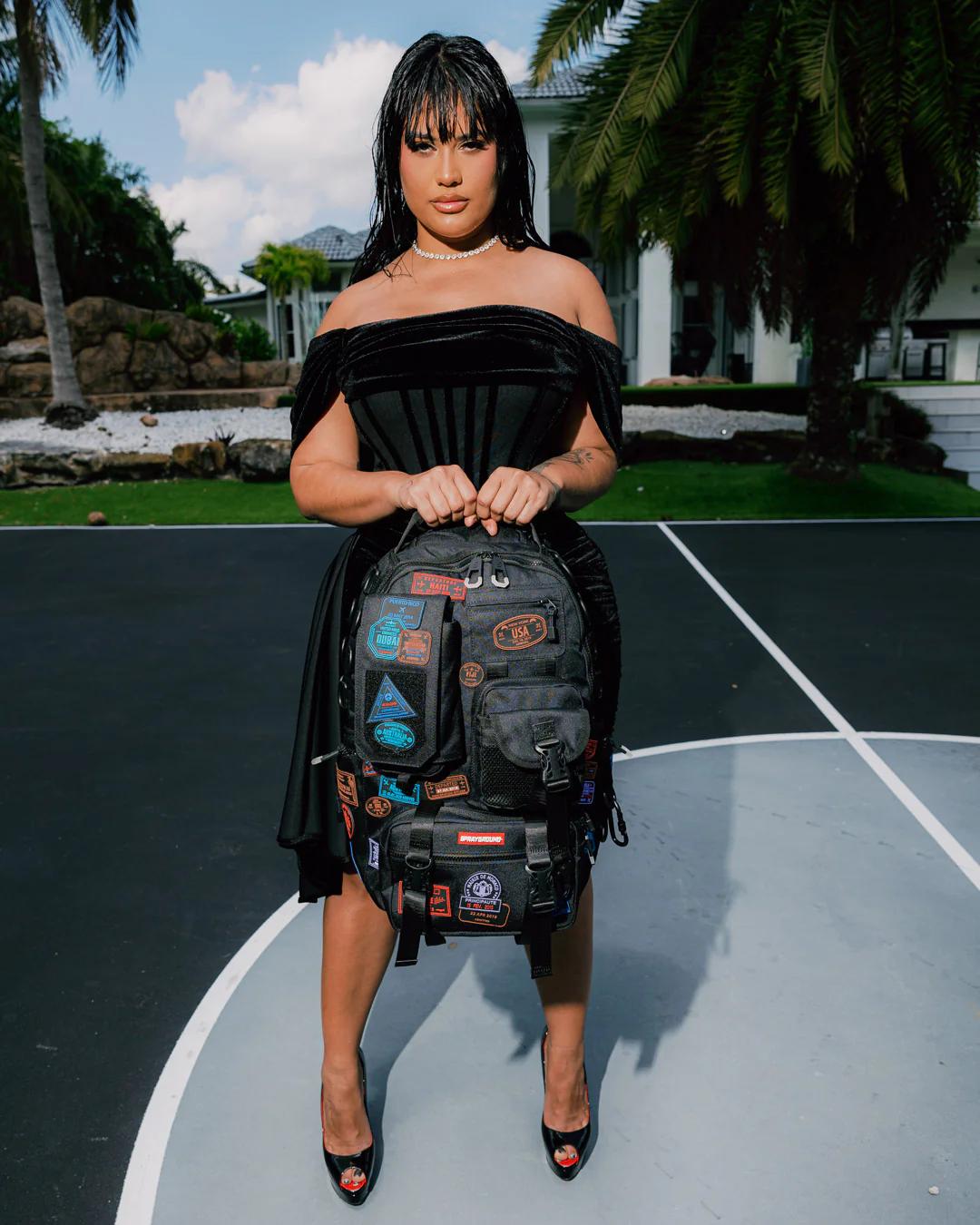 JAMES FIRST CLASS I GOT THESE STAMPS BACKPACK | Sprayground Quality
