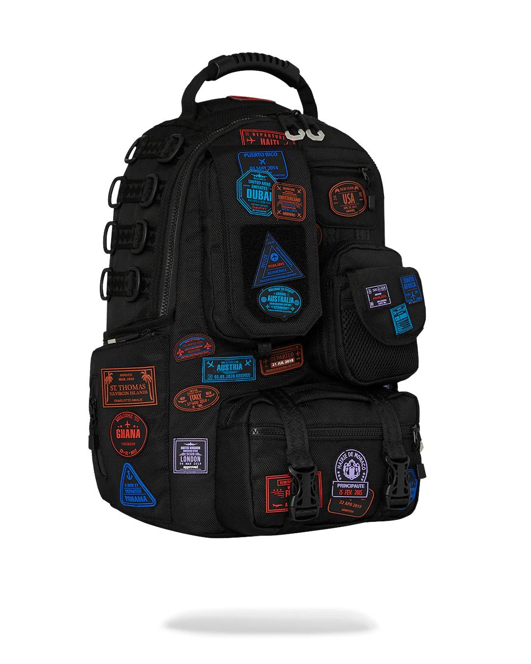JAMES FIRST CLASS I GOT THESE STAMPS BACKPACK | Sprayground Quality