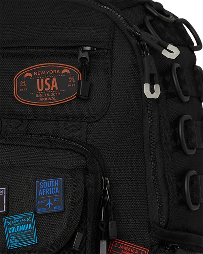 JAMES FIRST CLASS I GOT THESE STAMPS BACKPACK | Sprayground Quality