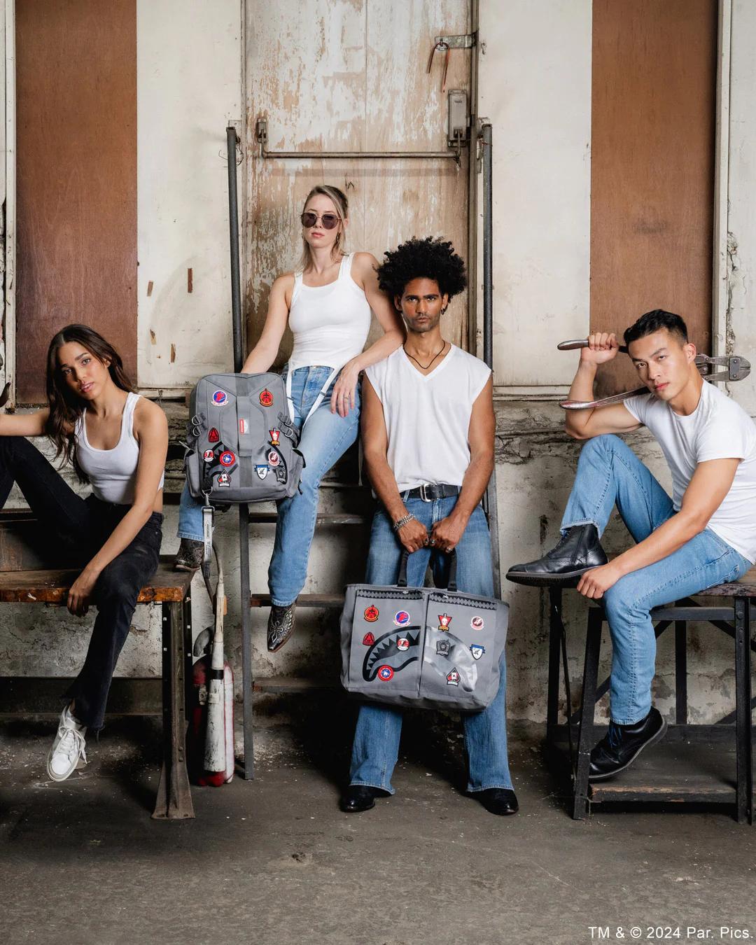 TOP GUN FLIGHT CREW OFFICIAL COLLAB PILOT BACKPACK | Sprayground New