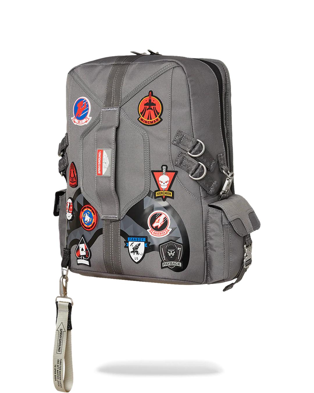TOP GUN FLIGHT CREW OFFICIAL COLLAB PILOT BACKPACK | Sprayground New