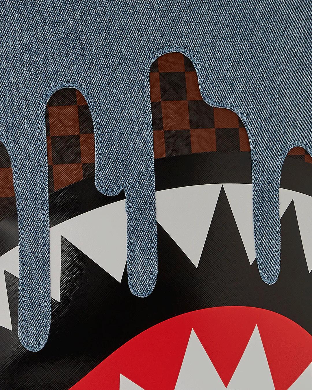 FABRIC HOUSE SHARK DRIP BACKPACK | Sprayground Signature