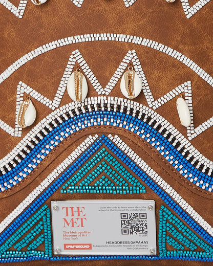 THE MET KUBA KINGDOM HEADDRESS BACKPACK | Sprayground Latest