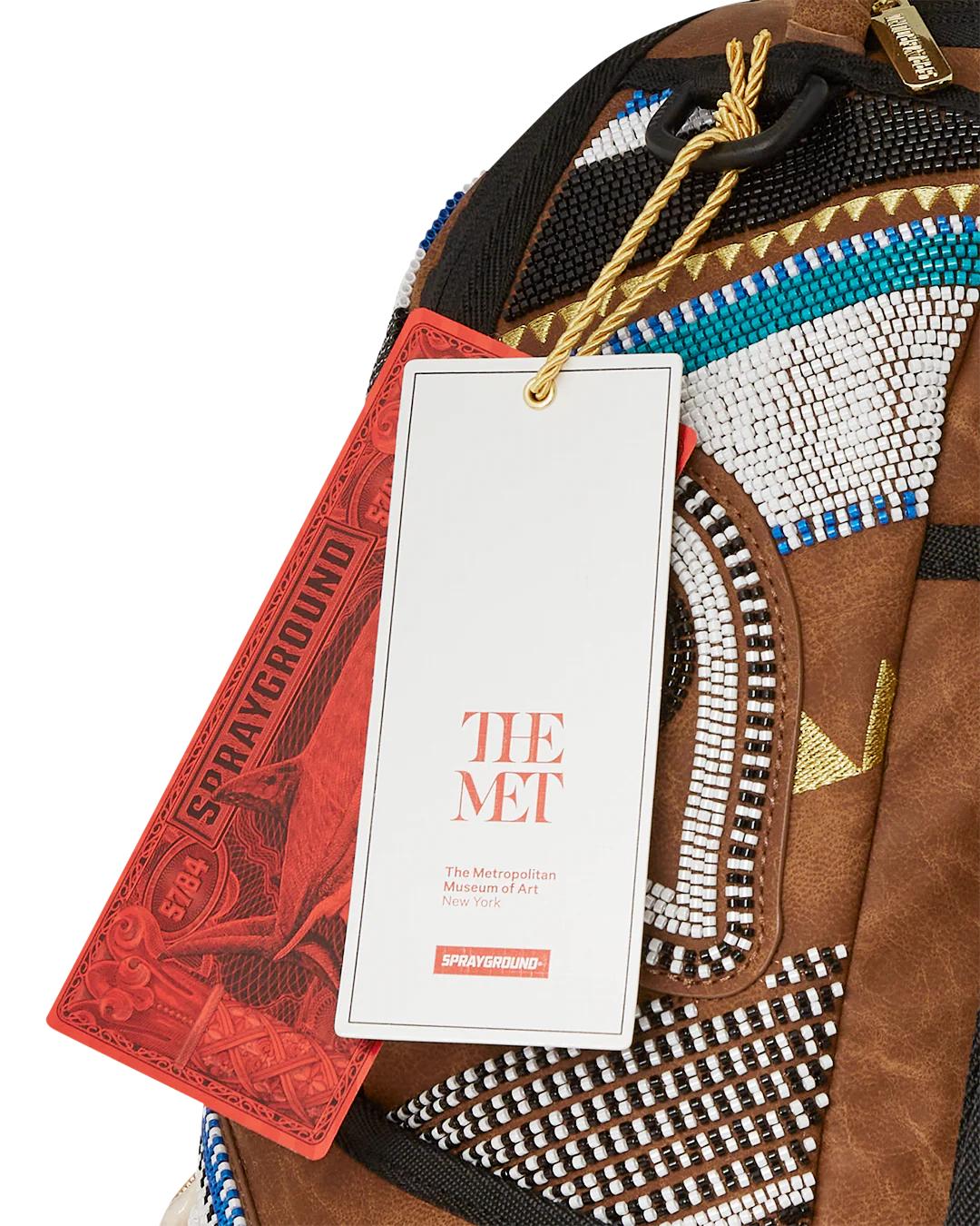 THE MET KUBA KINGDOM HEADDRESS BACKPACK | Sprayground Latest