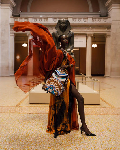 THE MET KUBA KINGDOM HEADDRESS BACKPACK | Sprayground Latest