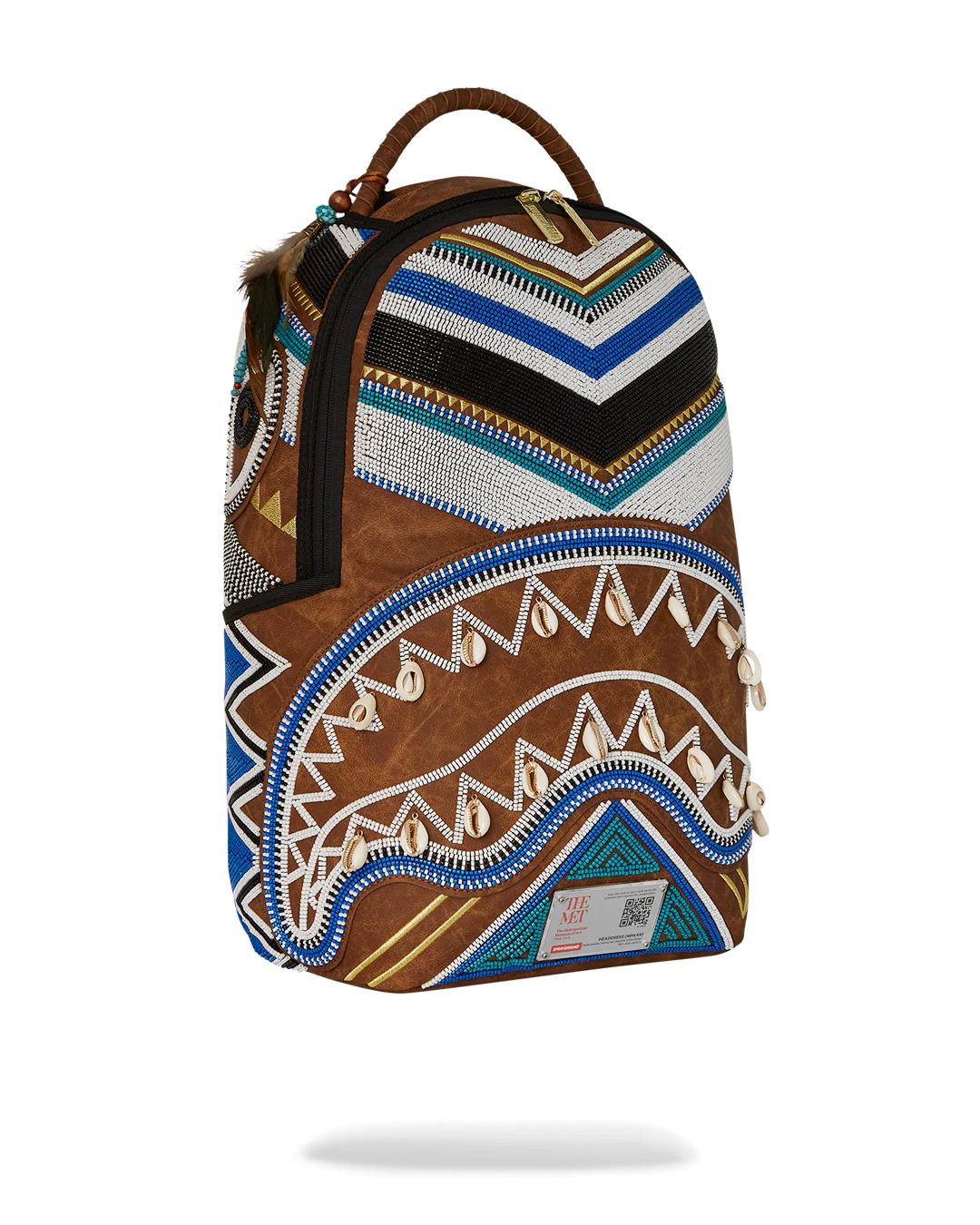 THE MET KUBA KINGDOM HEADDRESS BACKPACK | Sprayground Latest