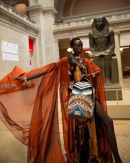THE MET KUBA KINGDOM HEADDRESS BACKPACK | Sprayground Latest