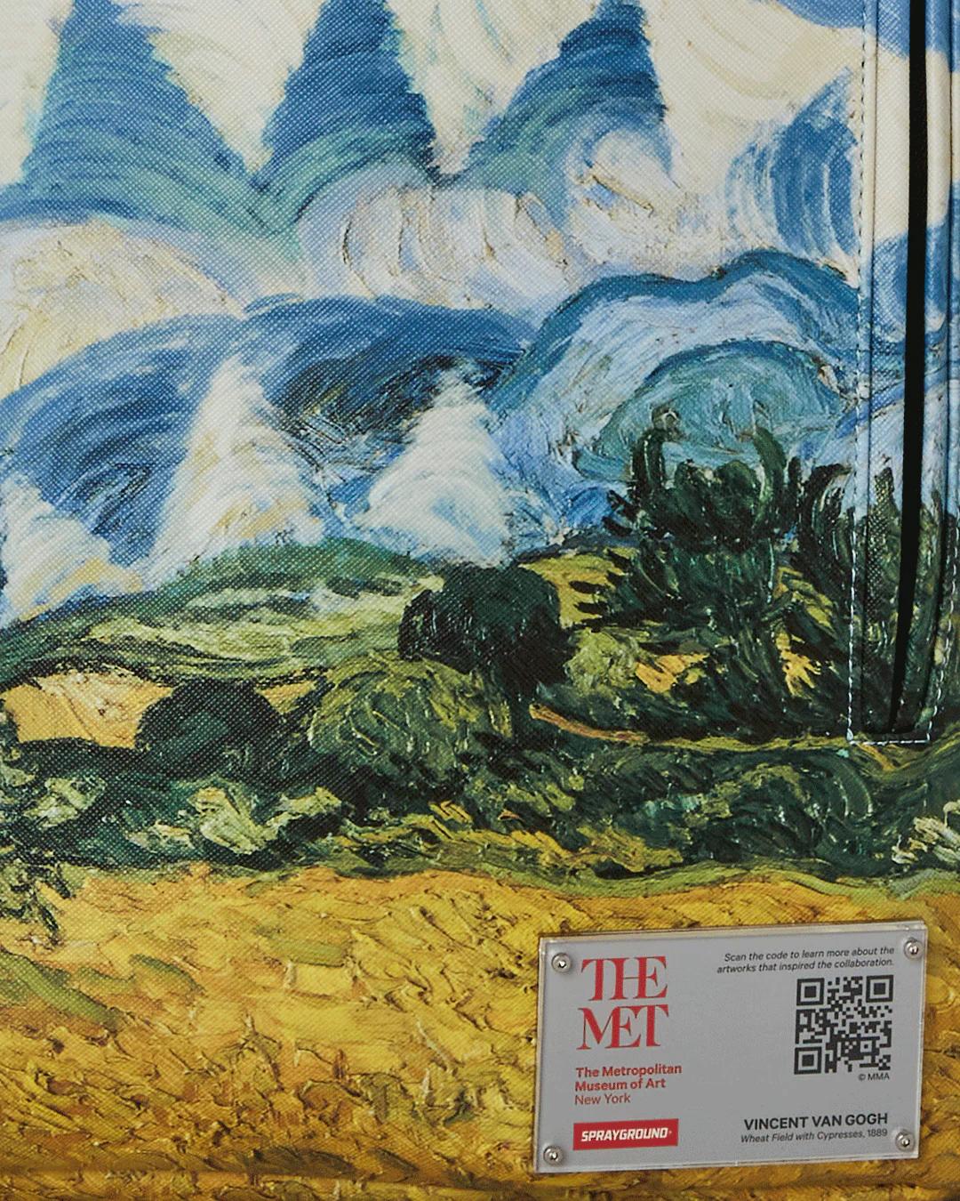 THE MET VAN GOGH WHEAT FIELD WITH CYPRESSES BACKPACK | Sprayground Premium
