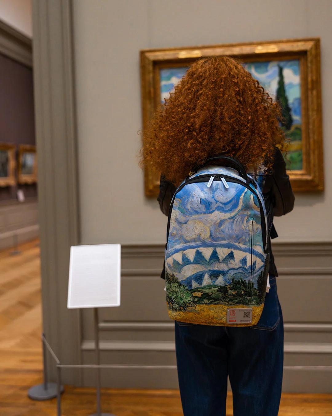 THE MET VAN GOGH WHEAT FIELD WITH CYPRESSES BACKPACK | Sprayground Premium