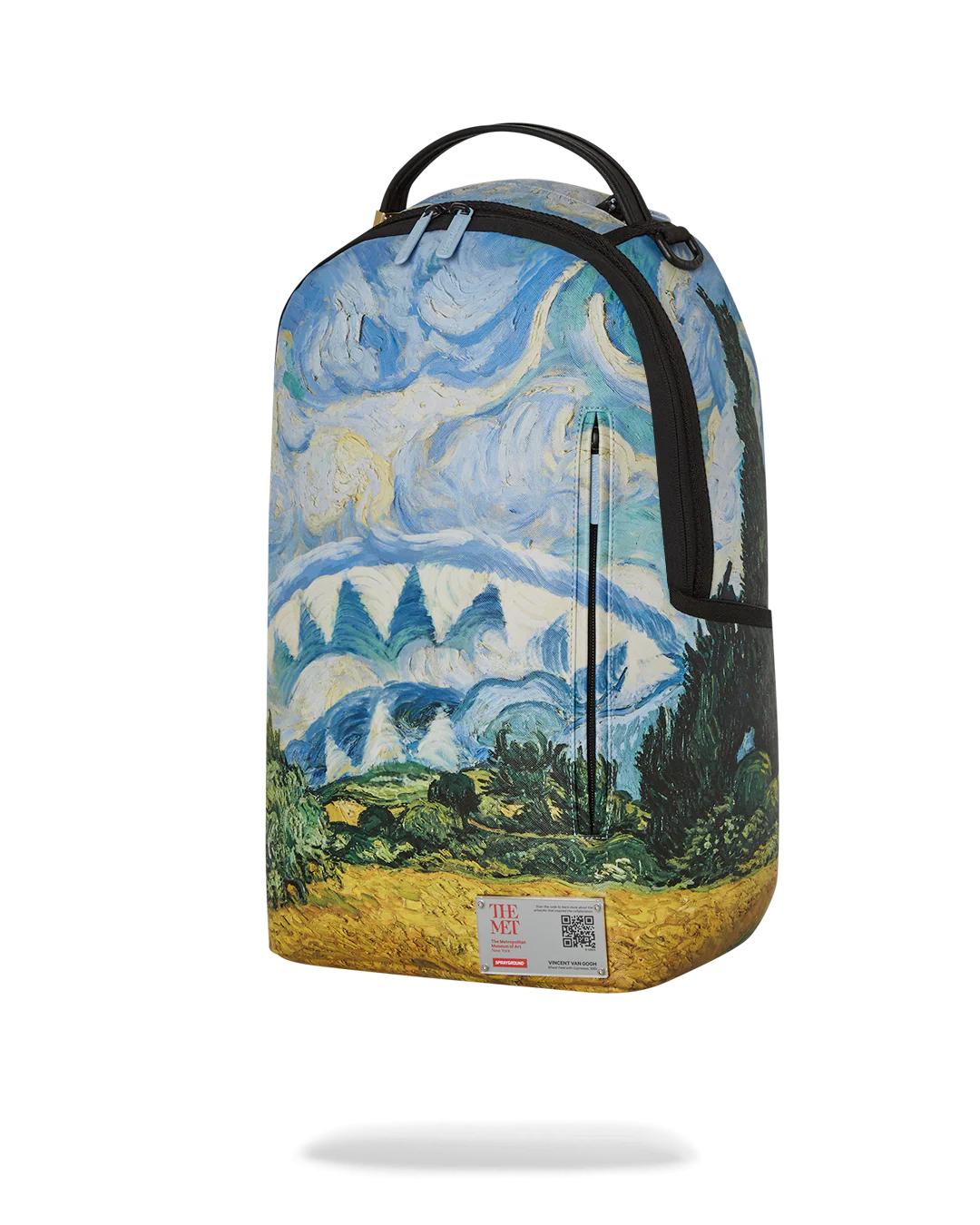 THE MET VAN GOGH WHEAT FIELD WITH CYPRESSES BACKPACK | Sprayground Premium