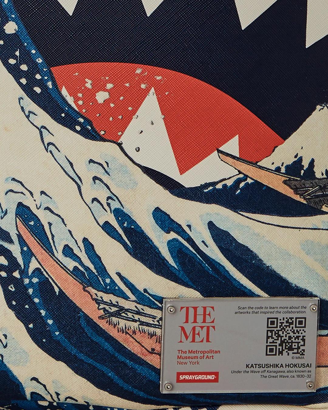 THE MET HOKUSAI GREAT WAVE BACKPACK | Sprayground Best Seller